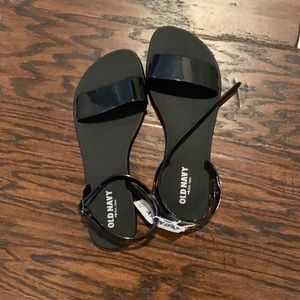 NWT Old Navy black jelly sandals